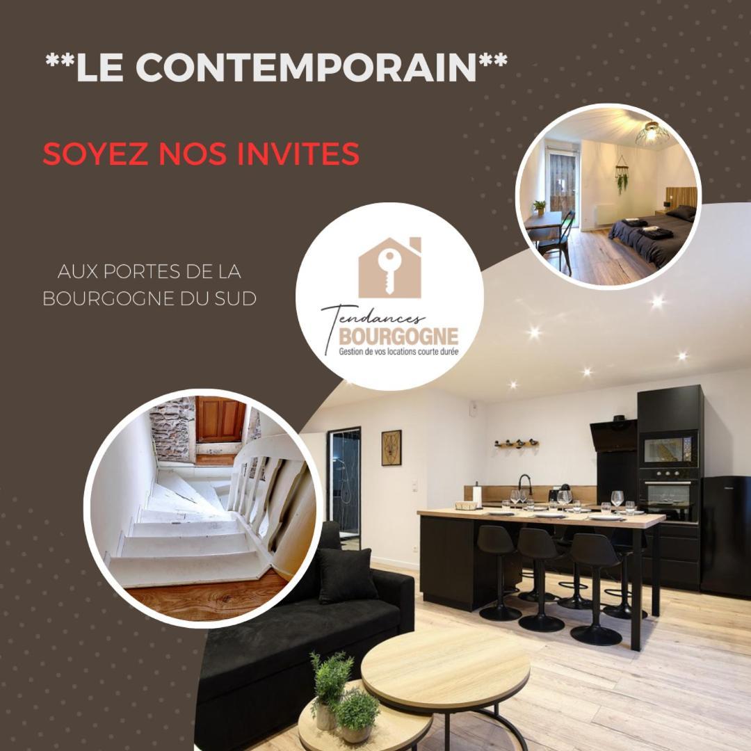 Apartamento Le Contemporain Saint-Laurent-sur-Saone Exterior foto