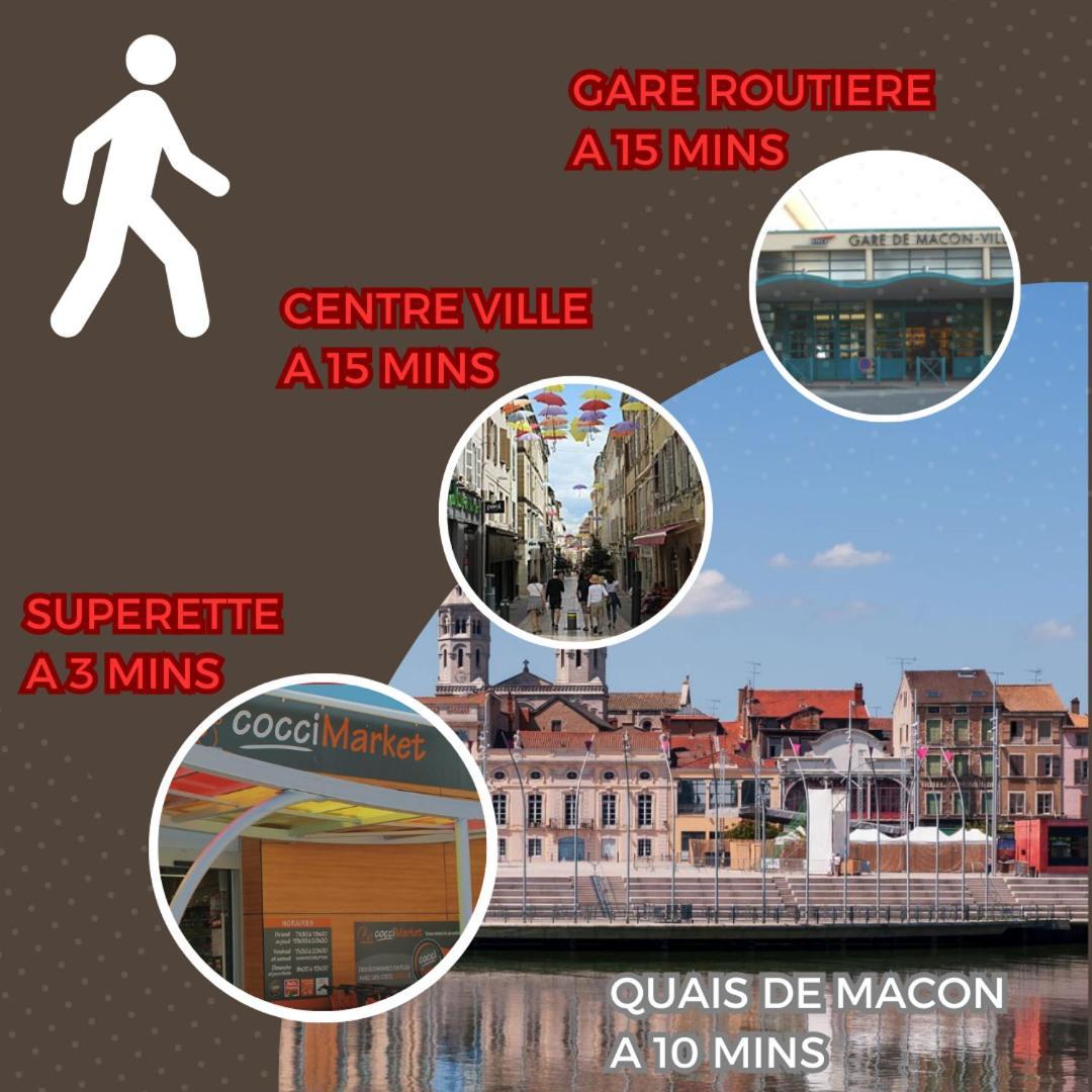 Apartamento Le Contemporain Saint-Laurent-sur-Saone Exterior foto